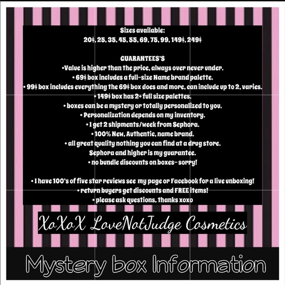 HOST PICK MYSTERY makeup box 150$+ value - Picture 8 of 8